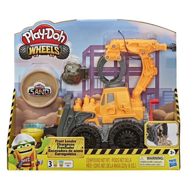 孩之寶 培樂多 車輪系列 挖土工程機 PLAYDOH WHEELS 創意 DIY 黏土 安全黏土 兒童玩具