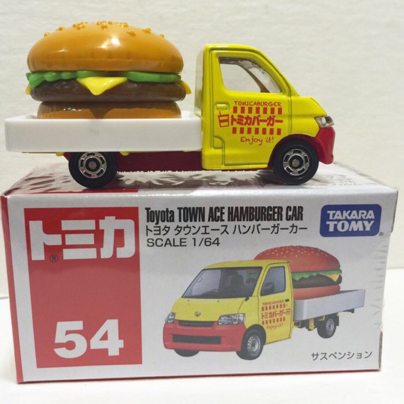 日本 Toyota 漢堡車 Tomica 多美小汽車 車 合金車 汽車 拖車 貨車