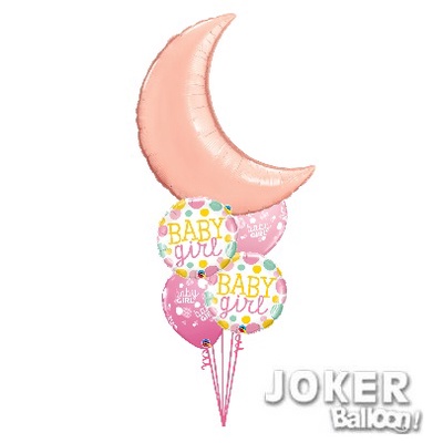 【Joker balloon】9吋 26吋 36吋 月亮氣球 純色 鋁箔氣球【歡樂揪客】