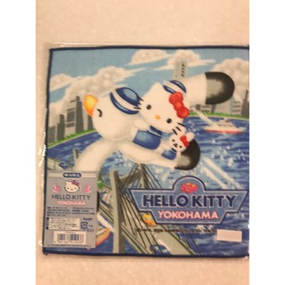 Hello Kitty 小方巾/小毛巾 (日本製) 橫浜限定 YOKOHAMA