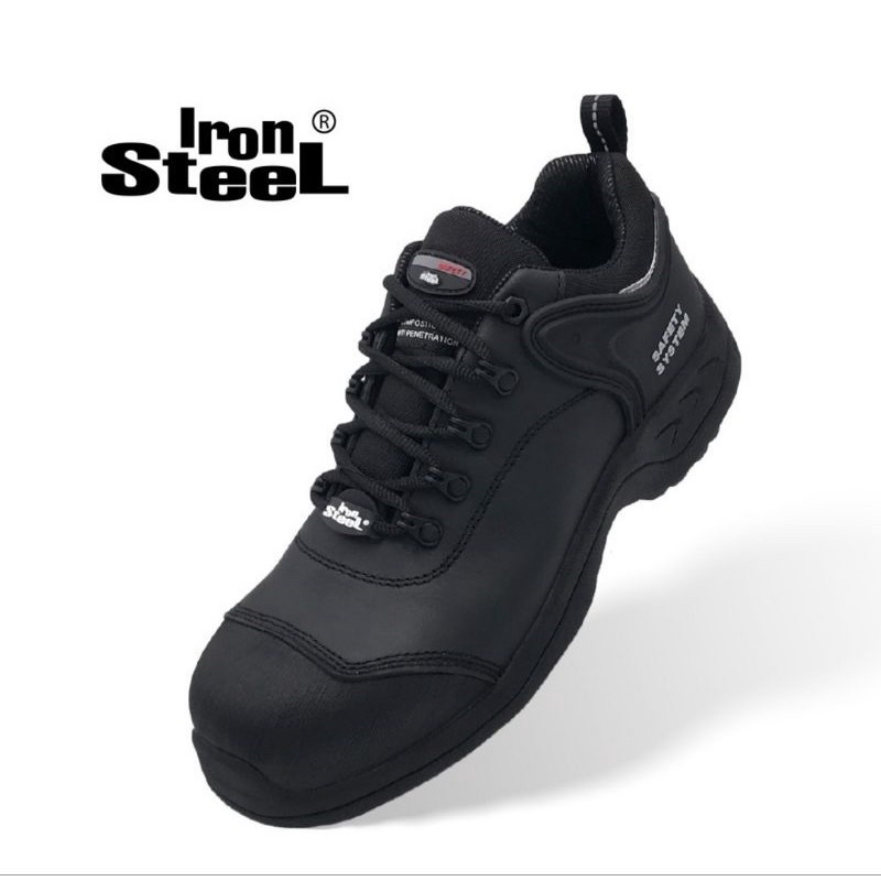 經典抗靜電安全鞋、防穿刺工作鞋iron Steel T-214N全新工司貨