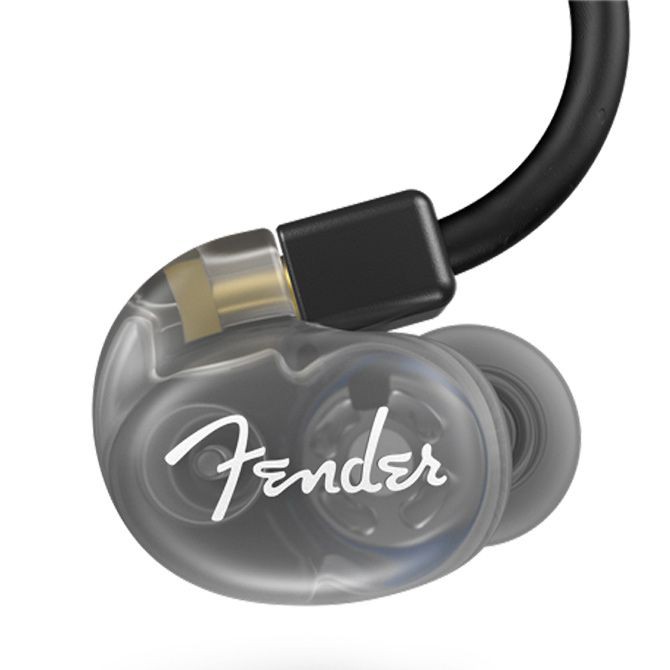 Fender DXA1 入耳式監聽級耳機 PRO IEM 透明黑【桑兔】