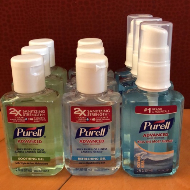 Purell 普瑞來 乾洗手現貨 美國乾洗手 第一品牌 隨身瓶 3瓶*3共9瓶一組
