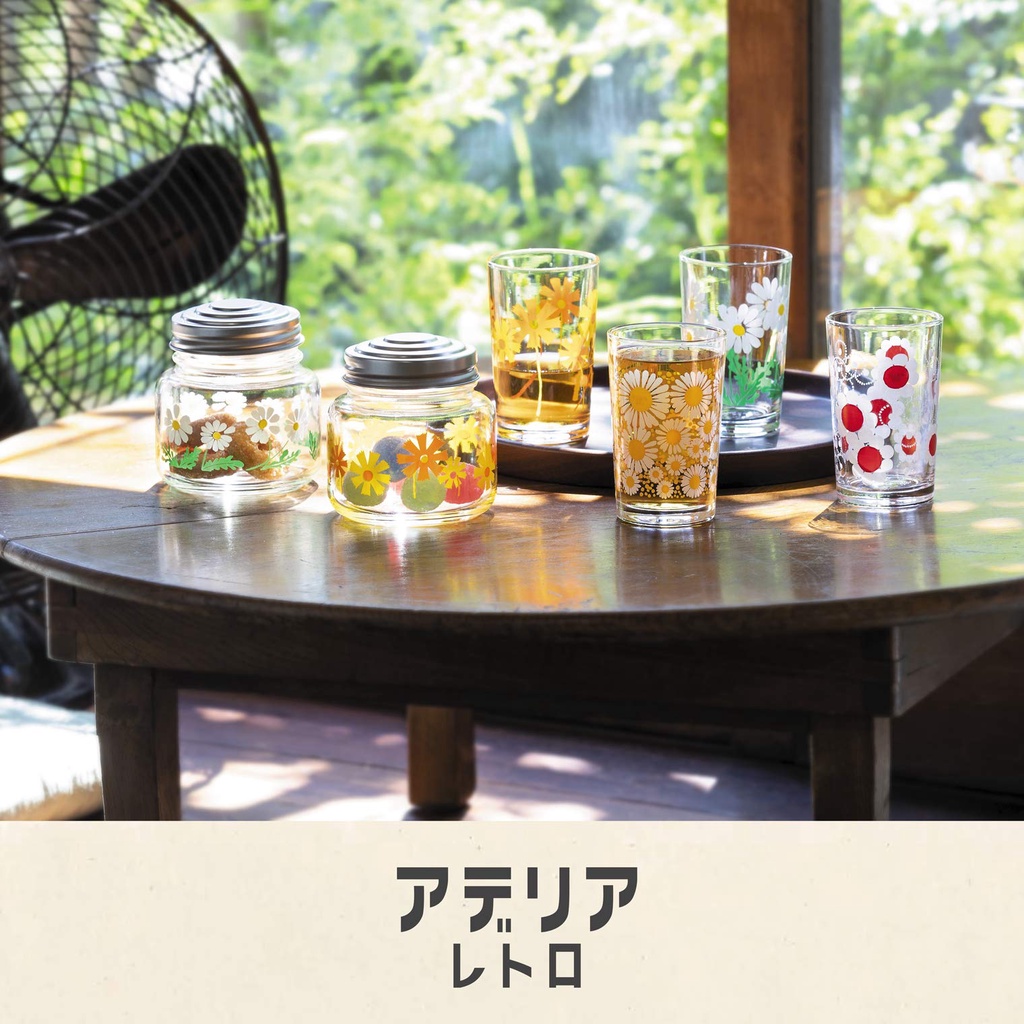 【日本製】昭和懷古風情玻璃杯-水杯 200ml 石塚硝子 ADERIA 日本 玻璃杯 水杯 馬克杯 杯子 杯 昭和