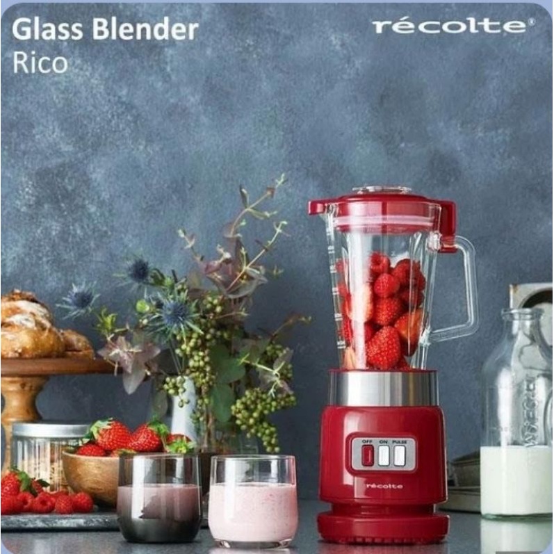 《全新》recolte 日本麗克特 Glass Blender Rico 耐熱果汁機