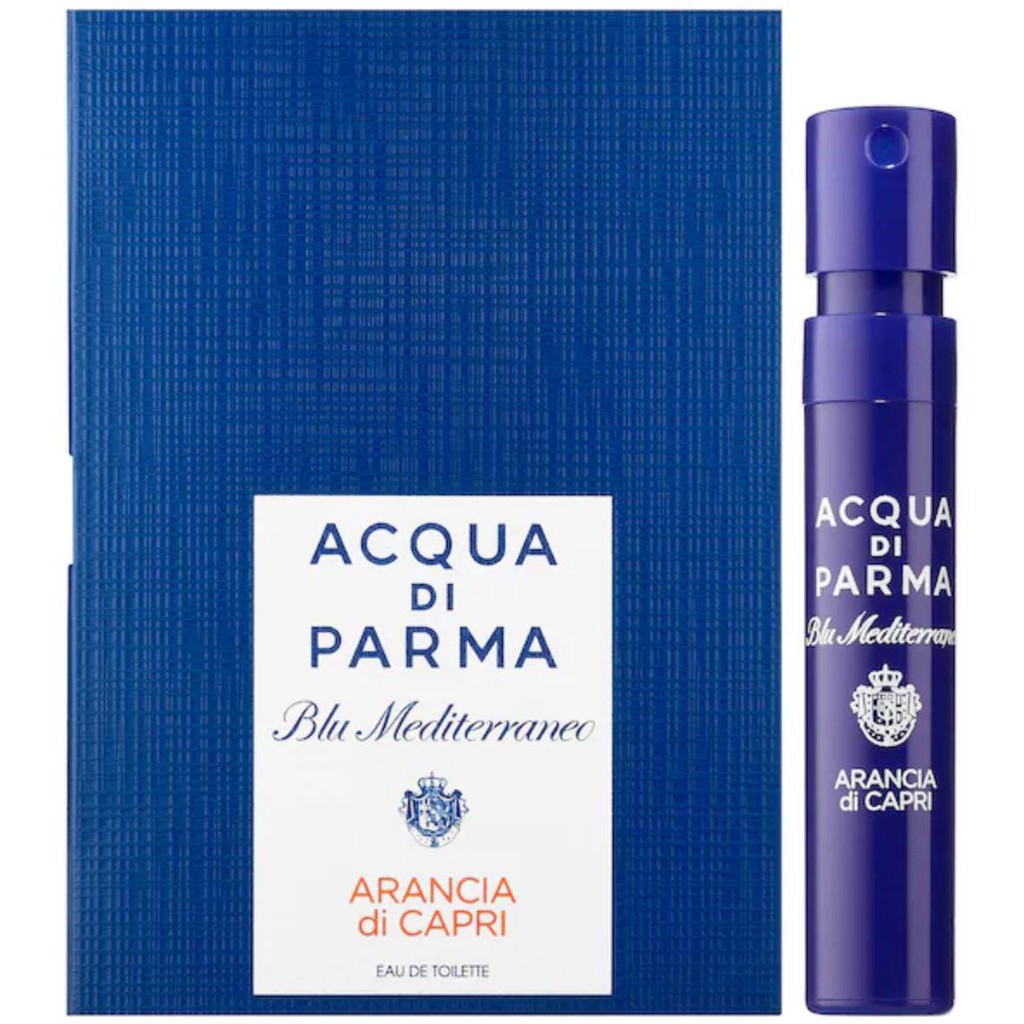 【原裝噴式針管】Acqua di Parma 帕爾瑪之水 Capri 卡布里島橙淡香水1.2ML