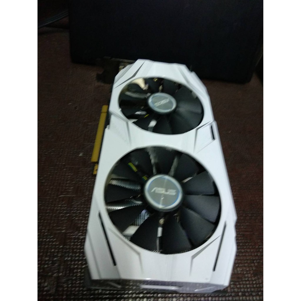 大台北永和二手中古顯示卡華碩asus Gtx 1060 3g 17 8 網咖升級替換非礦卡 蝦皮購物