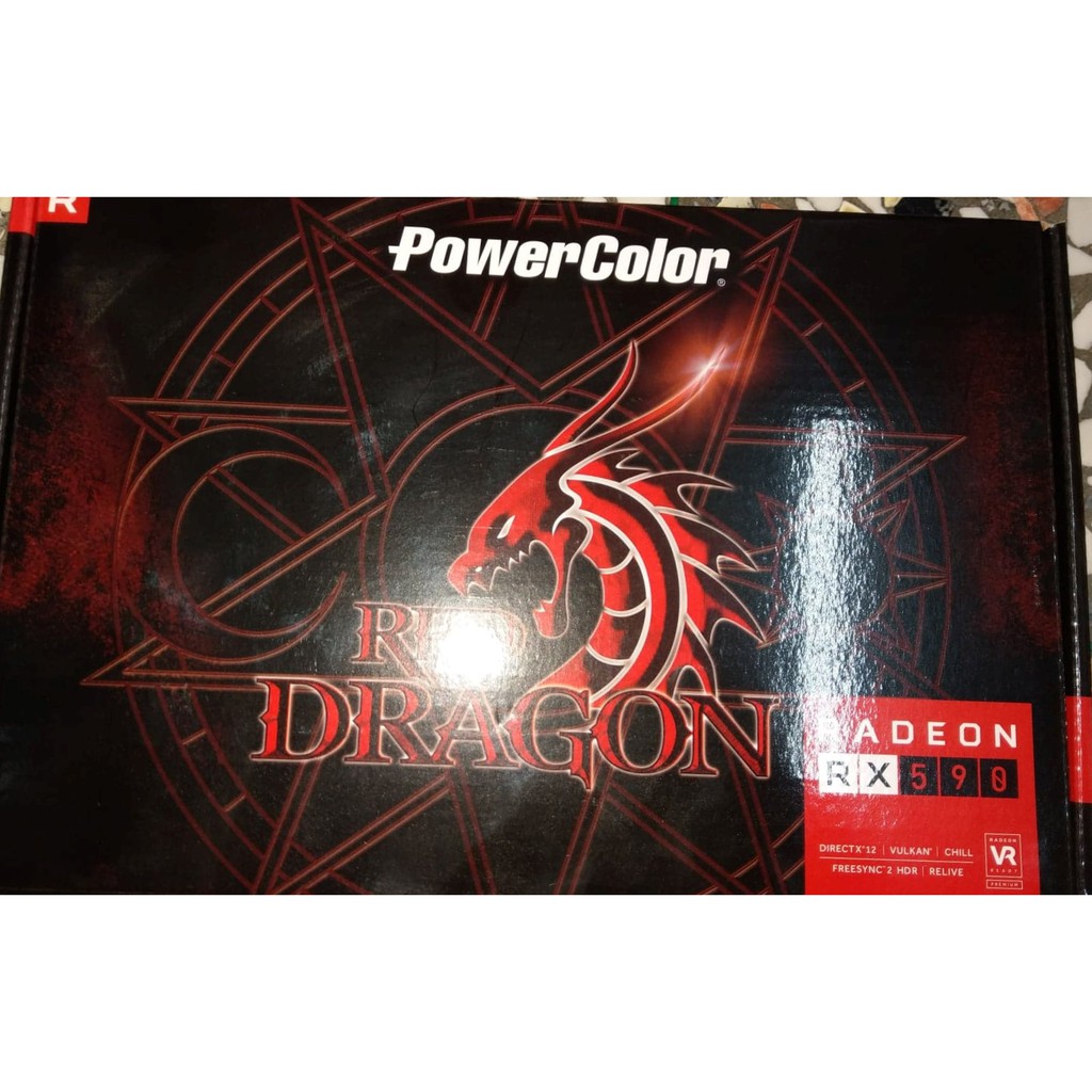 PowerColor Red Dragon Radeon™ RX 590 8GB GDDR5