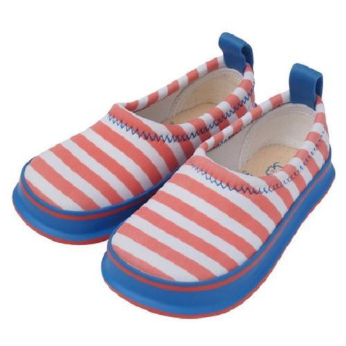 日本 SkippOn 兒童戶外機能鞋-粉白條紋[免運費]