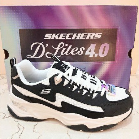 SKECHERS 女休閒系列 D'LITES 4.0 老爹鞋 厚底鞋 149491BKW