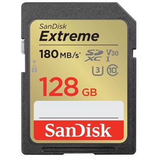 『儲存玩家』SanDisk 128GB 128G Extreme SDXC V30 U3 讀寫180/90MB 記憶卡
