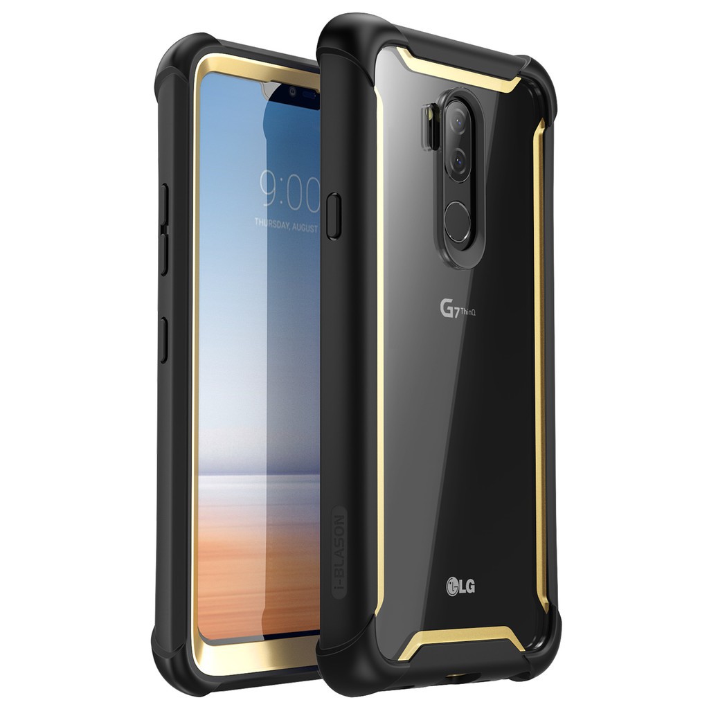 &amp;LG G7手機殼保護殼 LGG7 ThinQ 三防保護套自帶一體式保護膜防摔