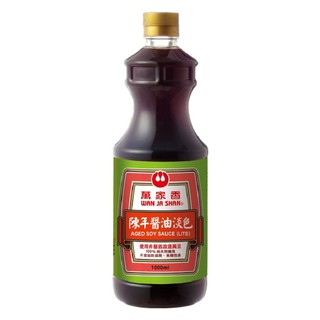【萬家香】陳年淡色醬油1000ml(超取限購4瓶)
