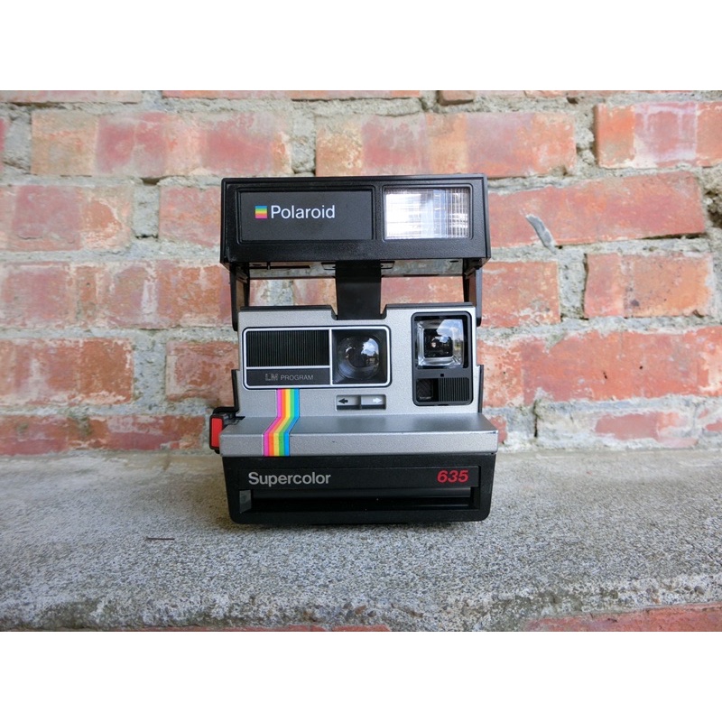 [怪手玩具］寶麗來 polaroid supercolor 635 拍立得 即可拍 600