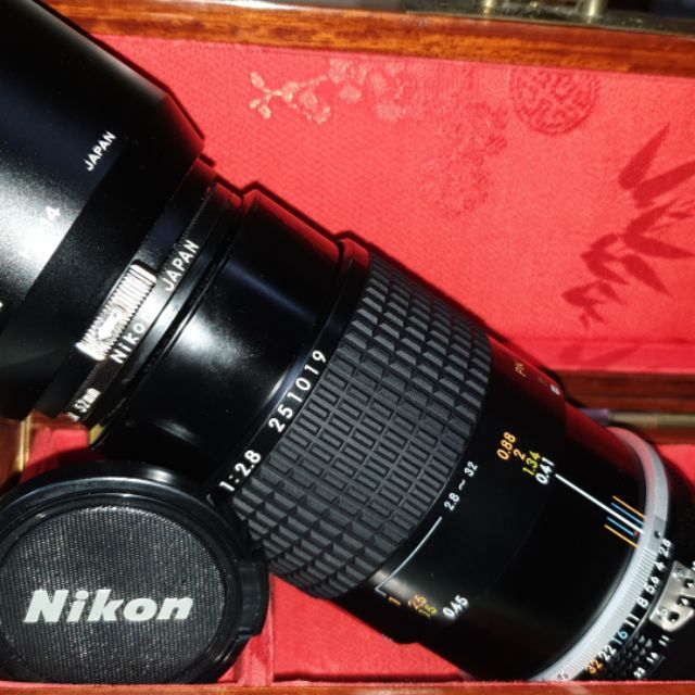 Nikon Micro Nikkor Ais 105mm F2.8 中距遠攝微距鏡頭(MTF值高達4.3分)