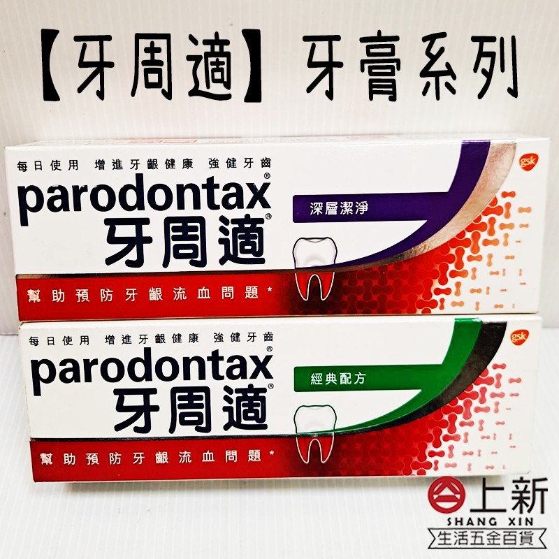 台南東區 parodontax 牙周適牙膏 經典配方 深層潔淨 口腔 牙齒 蛀牙 強化琺瑯質