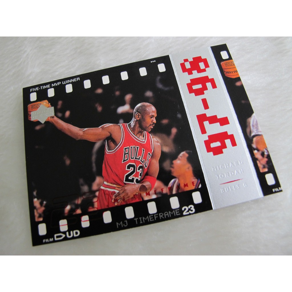 ~ Michael Jordan ~ 籃球大帝 空中飛人 麥可喬丹 1998年 UPPER DECK NBA球員卡/5