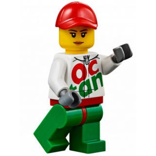 【小荳樂高】LEGO 賽車系列 Octan 女賽車手 (60115原裝人偶) rac060