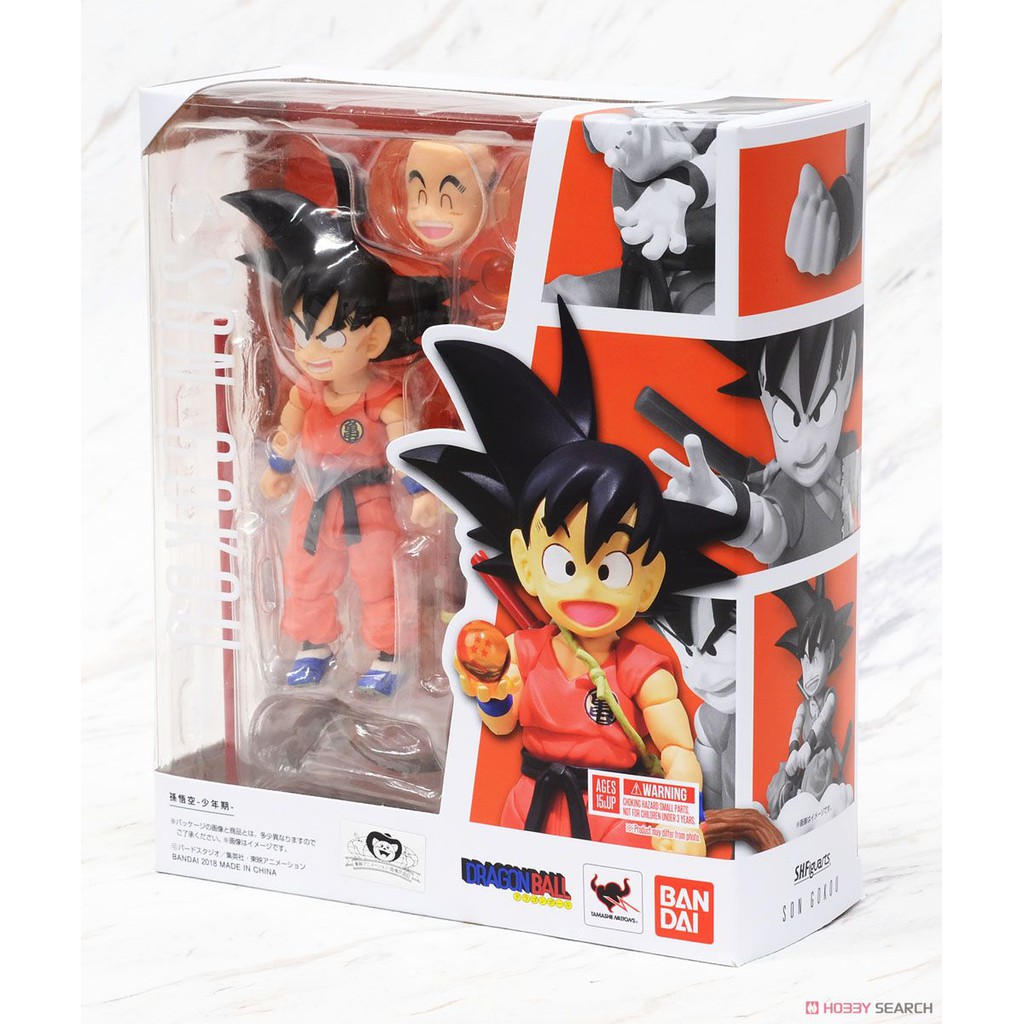 萬代shf 七龍珠小悟空孫悟空少年期幼年現貨 蝦皮購物