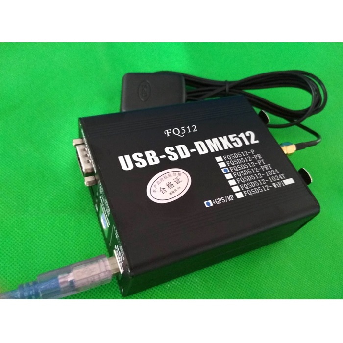 USB-DMX512控台1024控制器SD卡录制脱机播放DMX转RS232/485控制器 可脫機 多種規格可選購