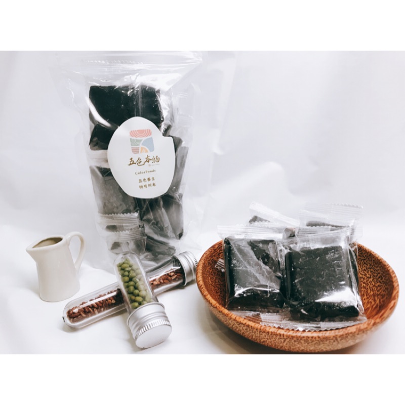 迪化街老店五色本物 麥芽黑芝麻糕 絕不黏牙 黑芝麻糕 純芝麻 芝麻糕 台灣製造 麥芽 sesame