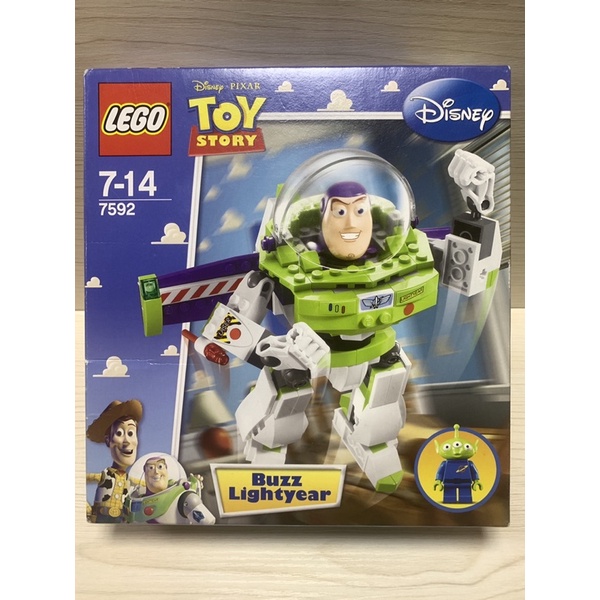 Lego 7592 樂高 TOY STORY 玩具總動員 巴斯光年 BUZZ 盒已拆未組無貼紙