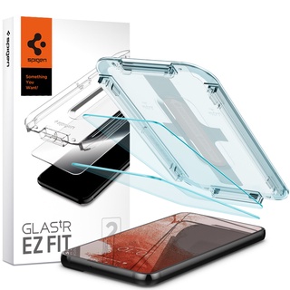 Spigen Galaxy S22+/ S22 Glas.tR EZ Fit-透明玻璃保護貼x2入(含快貼版)_官旗店