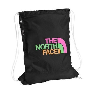 【The North Face】12L 多功能背袋 黑色/彩色LOGO