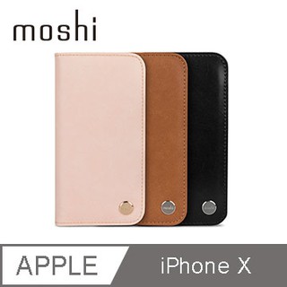 北車 Moshi Overture for iPhone XR 6.1吋 側開 卡夾型 插卡 可立 保護套 皮套