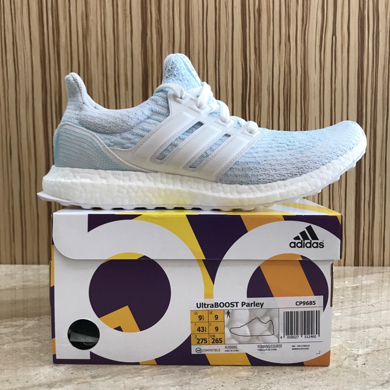 NASA shop] ADIDAS ULTRABOOST 3.0 PARLEY 海洋之心CP9685 | 蝦皮購物