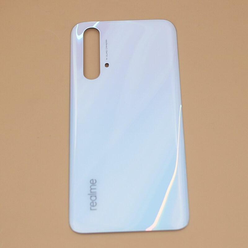 Realme X3 RMX2142 SuperZoom 高品質 Realme 後門外殼面板外殼手機更換維修零件的外殼蓋