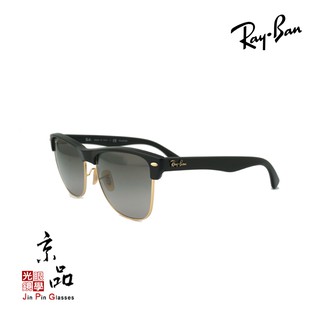 【RAYBAN】RB 4175 877/M3 57mm 黑/金框 偏光漸層灰色鏡片 公司貨 JPG 京品眼鏡