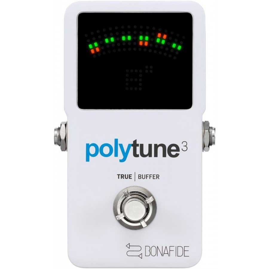 tc electronic 地板式調音器 Polytune 3 Buffer 吉他 Bass【他,在旅行】