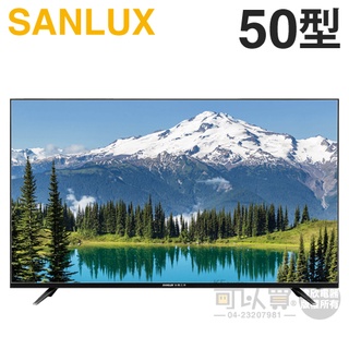 SANLUX 台灣三洋 ( SMT-50AU1 ) 50型 4K LED液晶顯示器