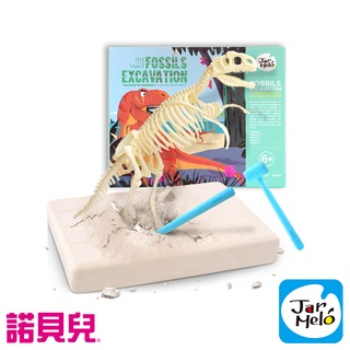 【JarMelo 原創美玩】恐龍化石考古玩具-暴龍 JA90770 親子同樂 考古遊戲