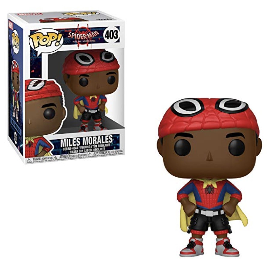 FUNKO POP 403 漫威 蜘蛛人 新宇宙 邁爾斯 w/面罩 黑蜘蛛人 Miles Morales