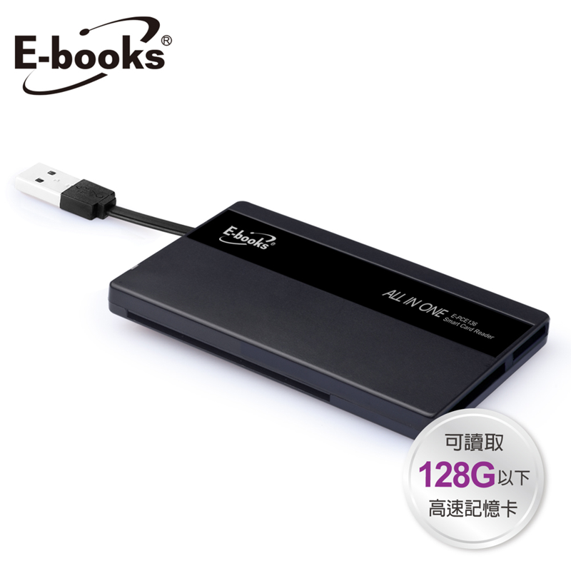 【E-books】T26 晶片ATM+記憶卡複合讀卡機 TAAZE讀冊生活網路書店