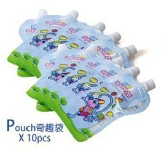英國Fill n Squeeze - Pouch奇趣袋 副食品分裝袋 10pcs