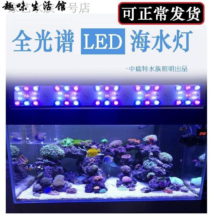 現貨 熱銷๑ 中瑞特全光譜led海水燈珊瑚燈水族魚缸燈lps 軟體珊瑚led 趣味生活馆 蝦皮購物