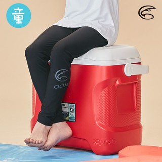 ADISI 童款 抗UV防磨防曬長褲 AP2113083【黑色】(防曬褲 防磨褲 水母褲 溯溪 浮潛 衝浪)