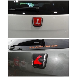 LUXGEN納智捷SUV7 舊款U7【後LOGO貼膜】後Mark廠徽 5D立體卡夢包膜 紅色字樣 3M貼紙 反光車身貼紙