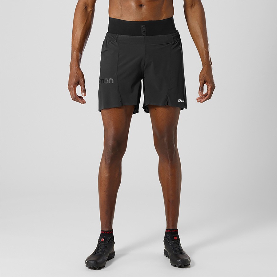 SALOMON | 所羅門S/LAB SHORT 6 M (Black) 越野跑褲運動褲| 蝦皮購物