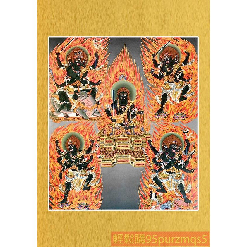 ファッションなデザイン 仏像 五大明王像 不動明王 大威德 金剛夜叉 軍茶利 降三世 財前彫刻 木彫 彫刻 オブジェクト Lumbasidaily Com