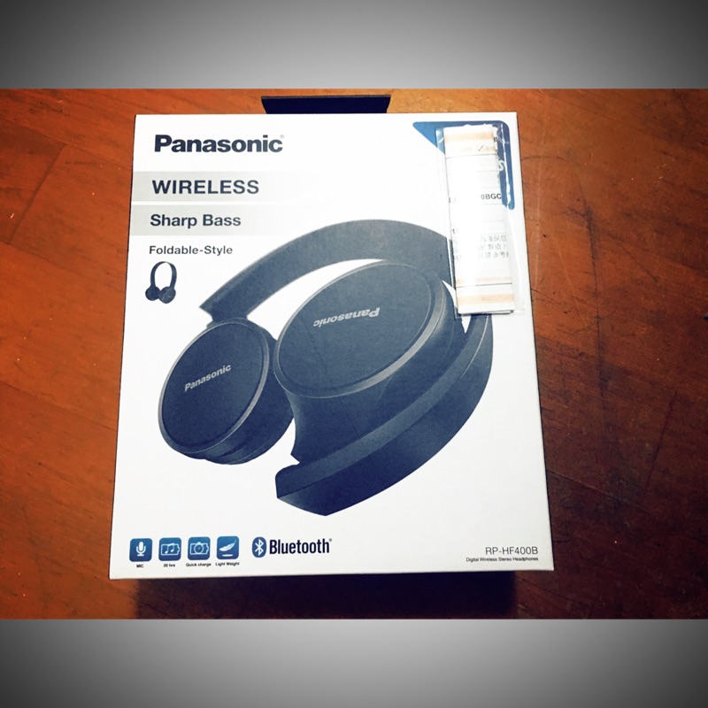 【Panasonic 國際牌】藍牙無線耳罩式耳機(RP-HF400B)