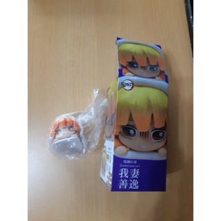 娃娃機 戰利品 港版 鬼滅之刃 我妻善逸 睡眠 睡覺 睡眠公仔 mini 小公仔 模型 盒玩 有賣 玩具 扭蛋公仔