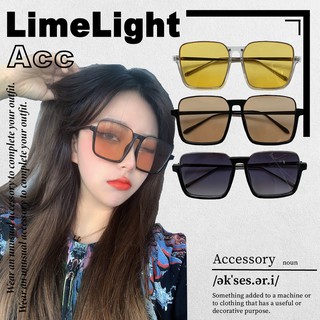 ☆LimeLight☆ 小紅書同款 韓風 歐美 高階感 簡約 半框 有色 GD 鏡框 眼鏡 墨鏡 太陽眼鏡