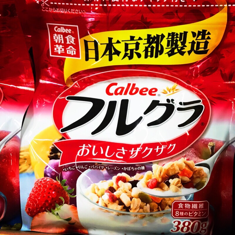 現貨❗️日本🇯🇵Galbee加樂比水果麥片 380g 麥片 牛奶麥片 水果麥片 家樂比 卡樂比