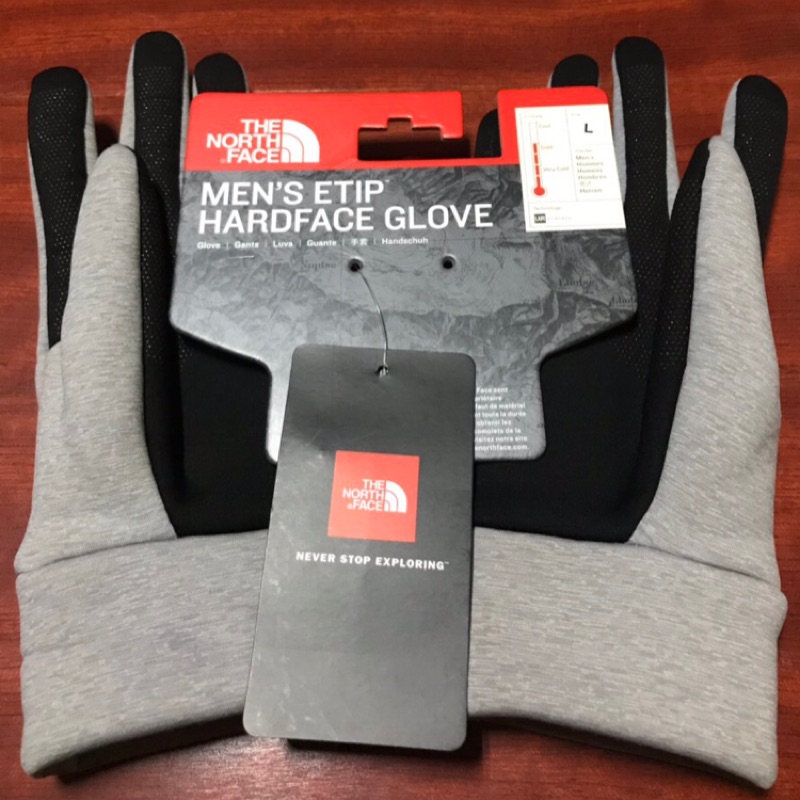 The North Face 男生摩毛保暖手套（L) Men’s Etip Hardface Glove