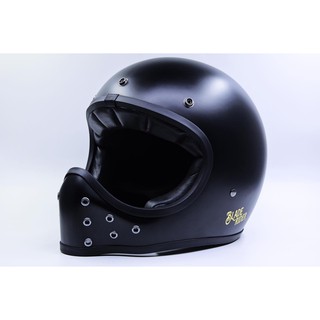 任我行騎士部品 Blade Rider Helmet 二代山車帽 消光黑 全罩 安全帽 山車 復古