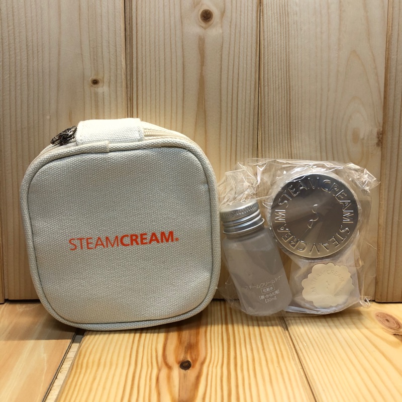 STEAMCREAM 蒸汽乳霜 3步驟旅行組(蒸汽乳霜＋化妝水＋香皂)